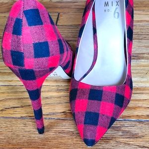 GENTLY WORN Mix No. 6 Buffalo Plaid Pump